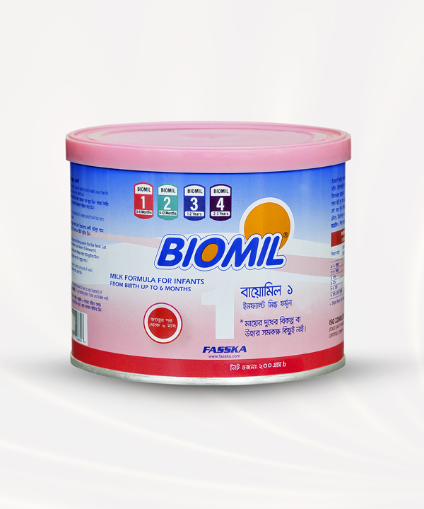 BIOMIL-1 (Infant Milk Formula From birth up to 6 months) 250 gm